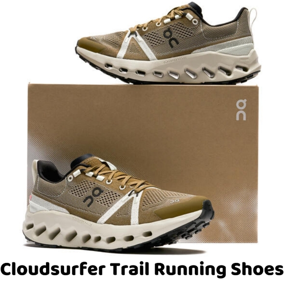🆕On Women's Cloudsurfer Trail Running Shoes Hunter Color For Women - Picture 1 of 6